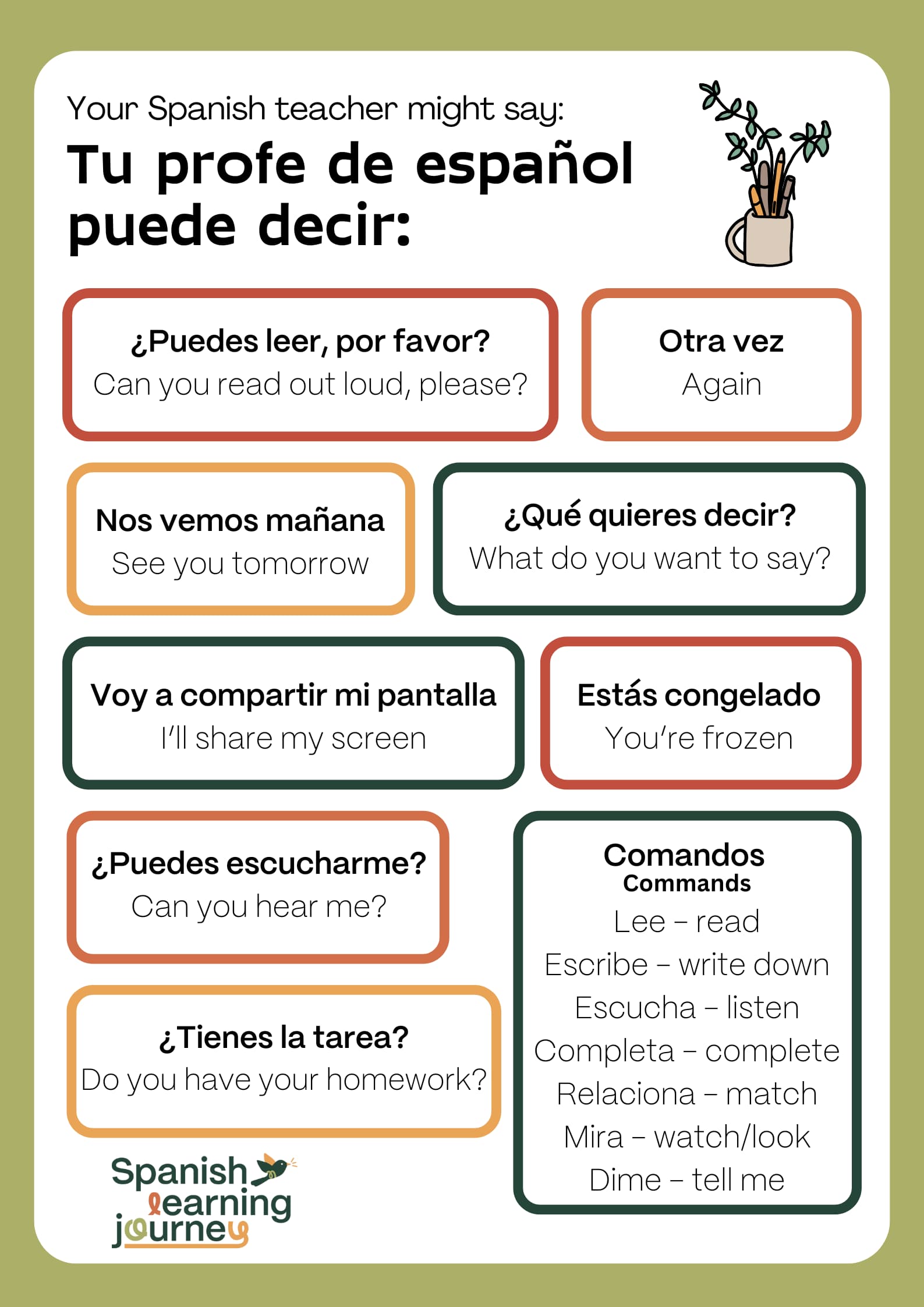 spanish lesson spanish teacher colombia