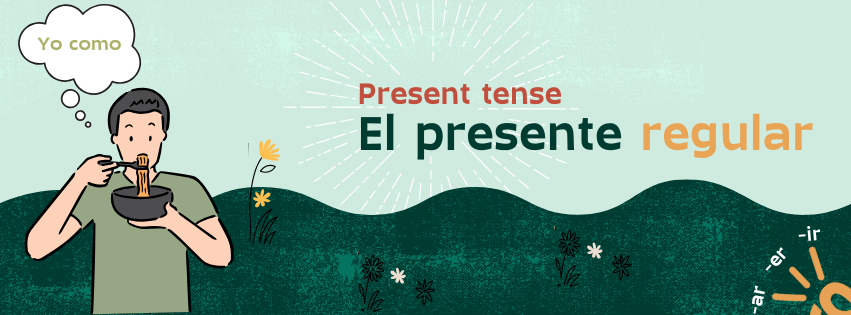 present tense-presente regular ele