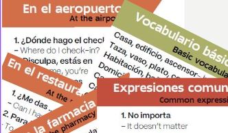 learn basic spanish for traveling