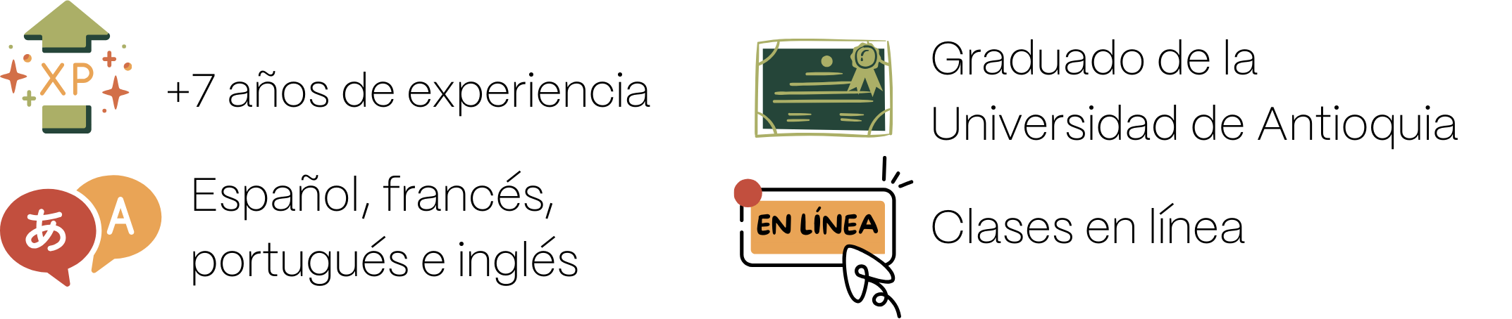 spanish lessons with a professional teacher