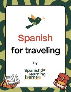 spanish for traveling online